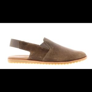 Sorel ella slingback mule tan size 11